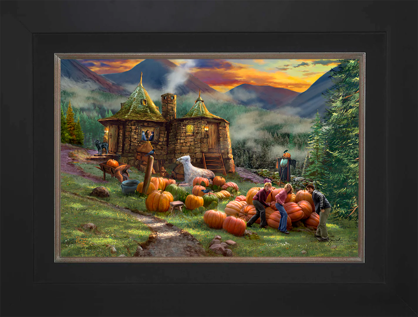 Harry Potter™ Hagrid's Hut - Limited Edition Canvas - Image 7
