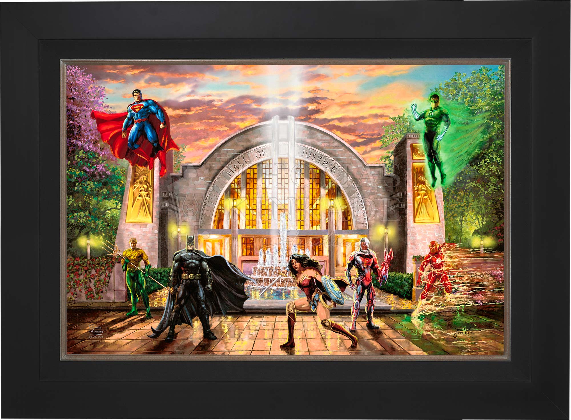 Hall of Justice - Limited Edition Canvas - Image 8