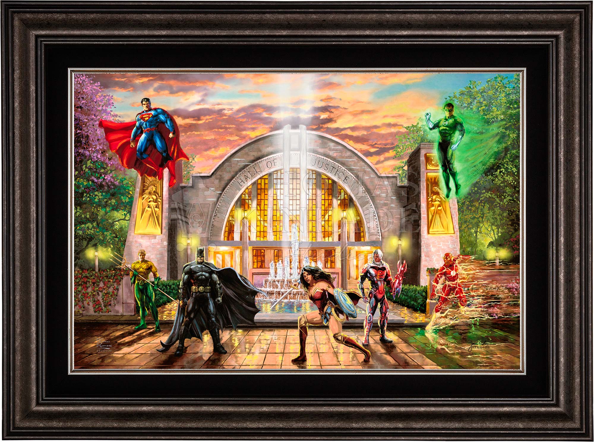 Hall of Justice - Limited Edition Canvas - Image 9