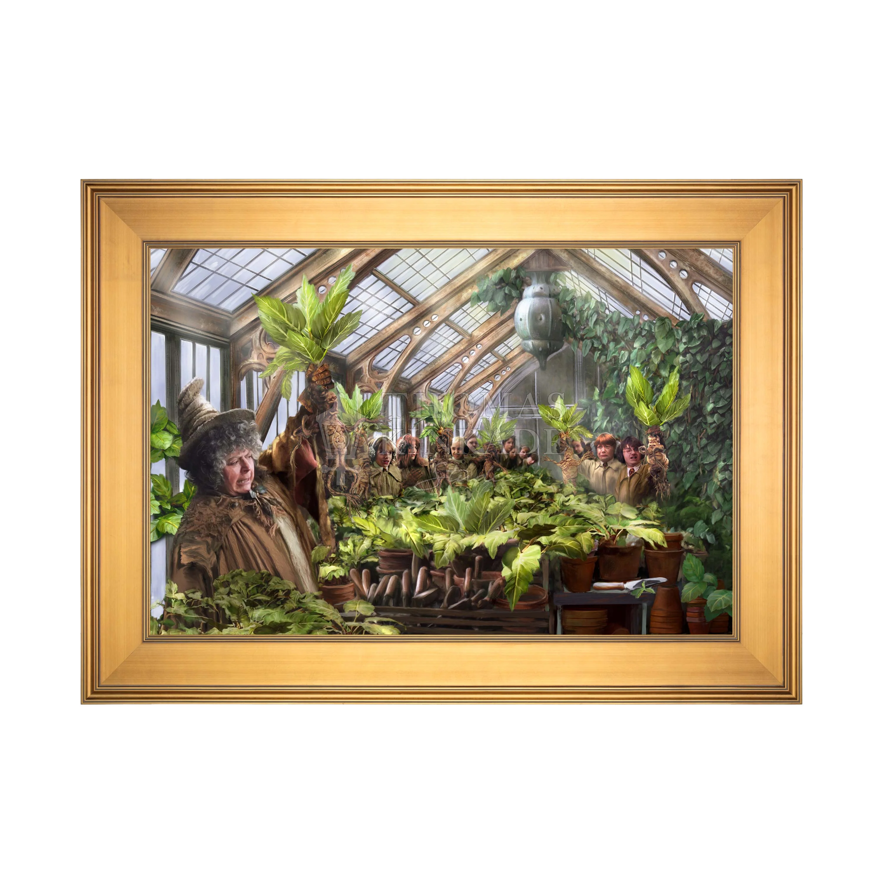 Harry Potter™ Hogwarts™ Greenhouse - Limited Edition Canvas - Image 14
