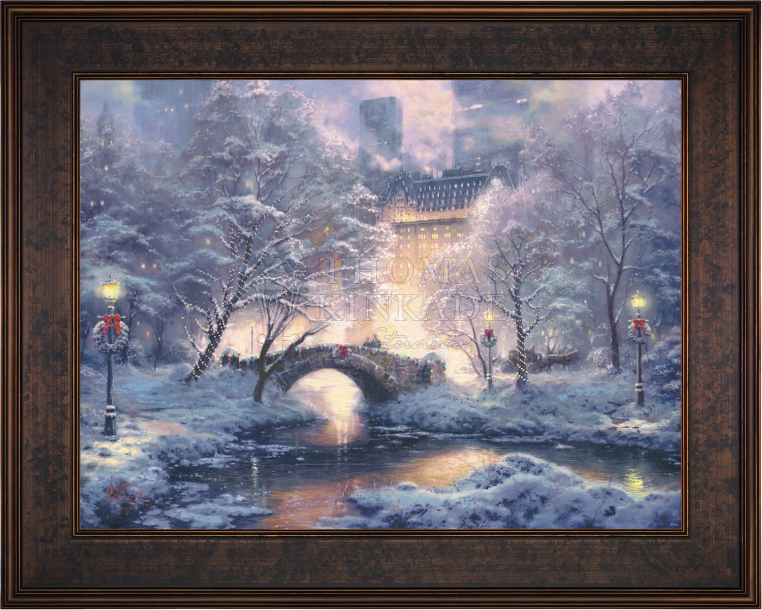 Holiday at Central Park - Limited Edition Canvas - Image 12