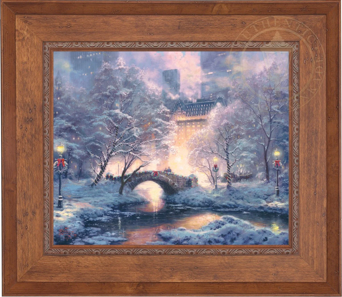 Holiday at Central Park - Limited Edition Canvas - Image 16