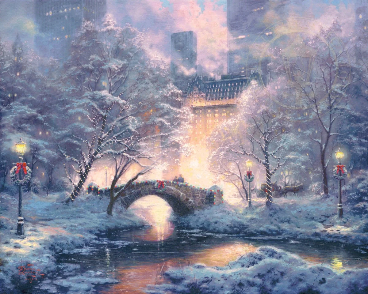Holiday at Central Park - Limited Edition Canvas - Image 17