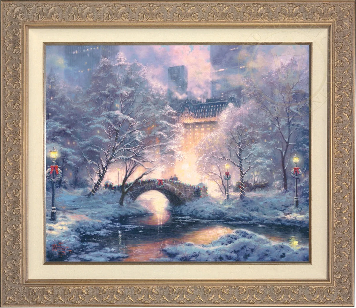 Holiday at Central Park - Limited Edition Canvas - Image 7