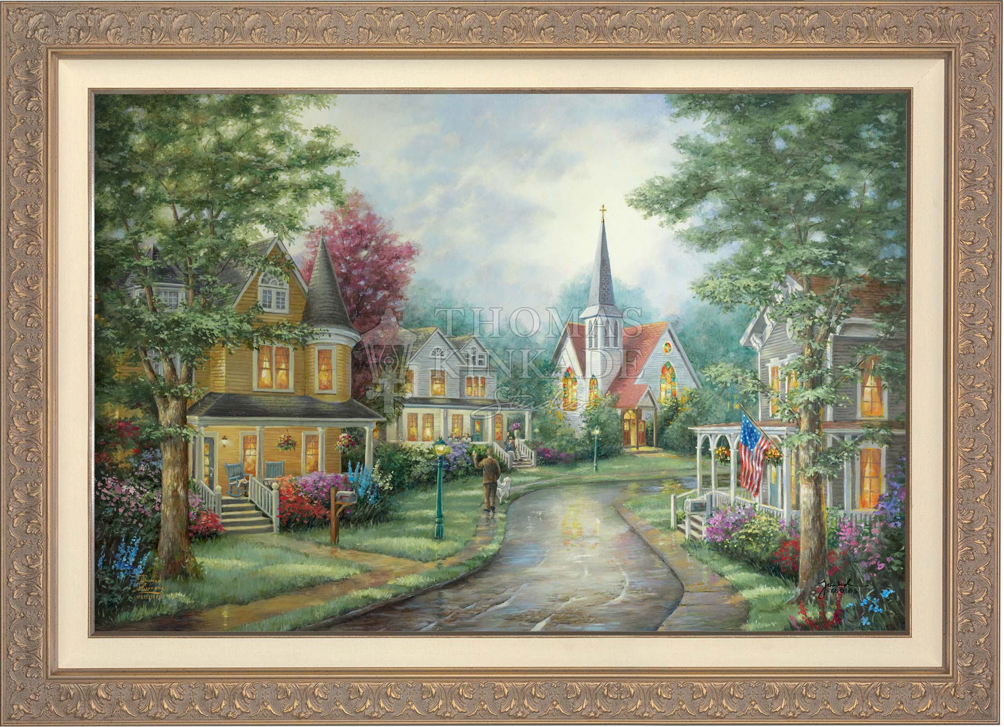 Hometown Afternoon - Limited Edition Canvas - Image 8