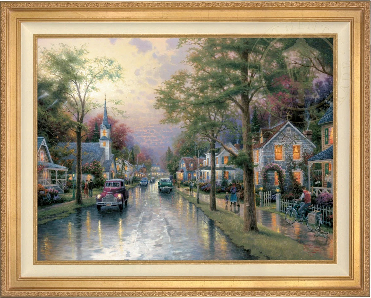 Hometown Morning - Limited Edition Canvas - Image 2