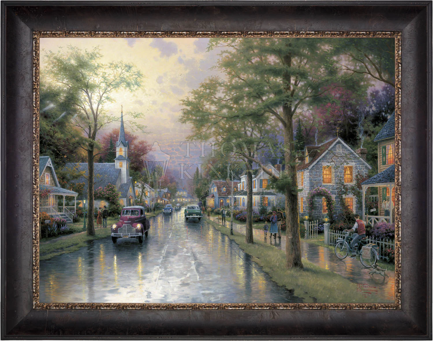 Hometown Morning - Limited Edition Canvas - Image 5