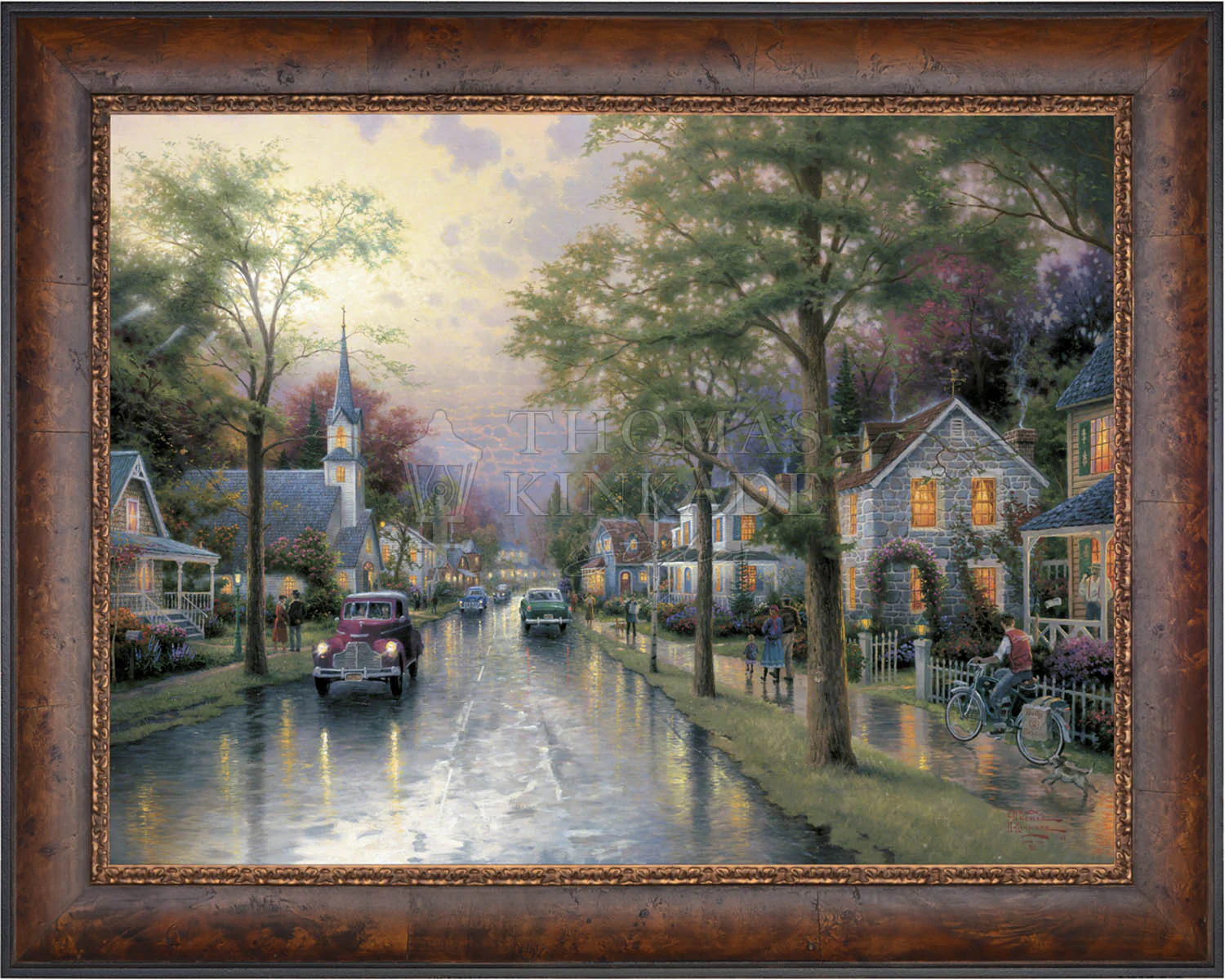 Hometown Morning - Limited Edition Canvas - Image 6