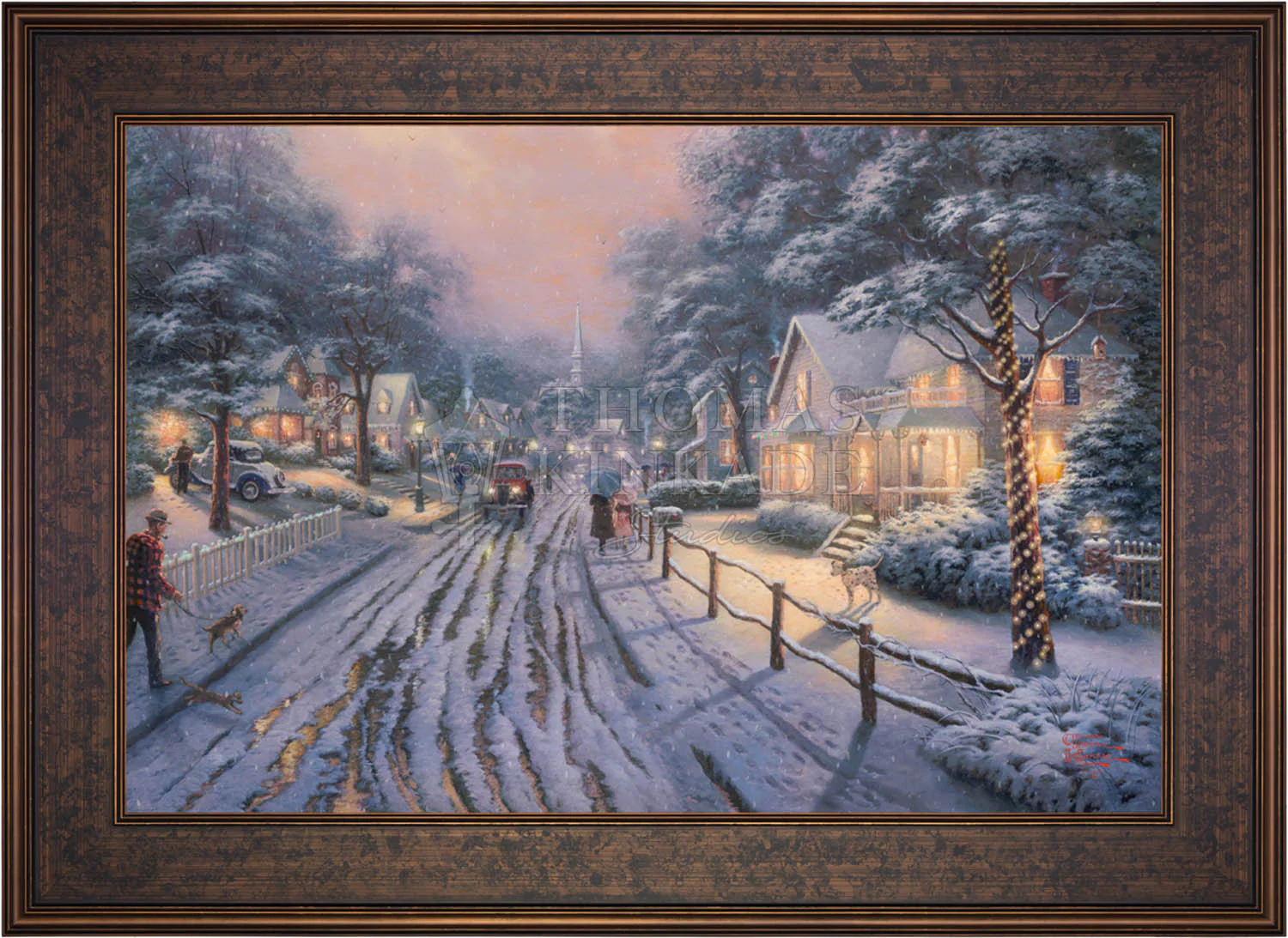 Hometown Christmas Memories - Limited Edition Canvas - Image 12