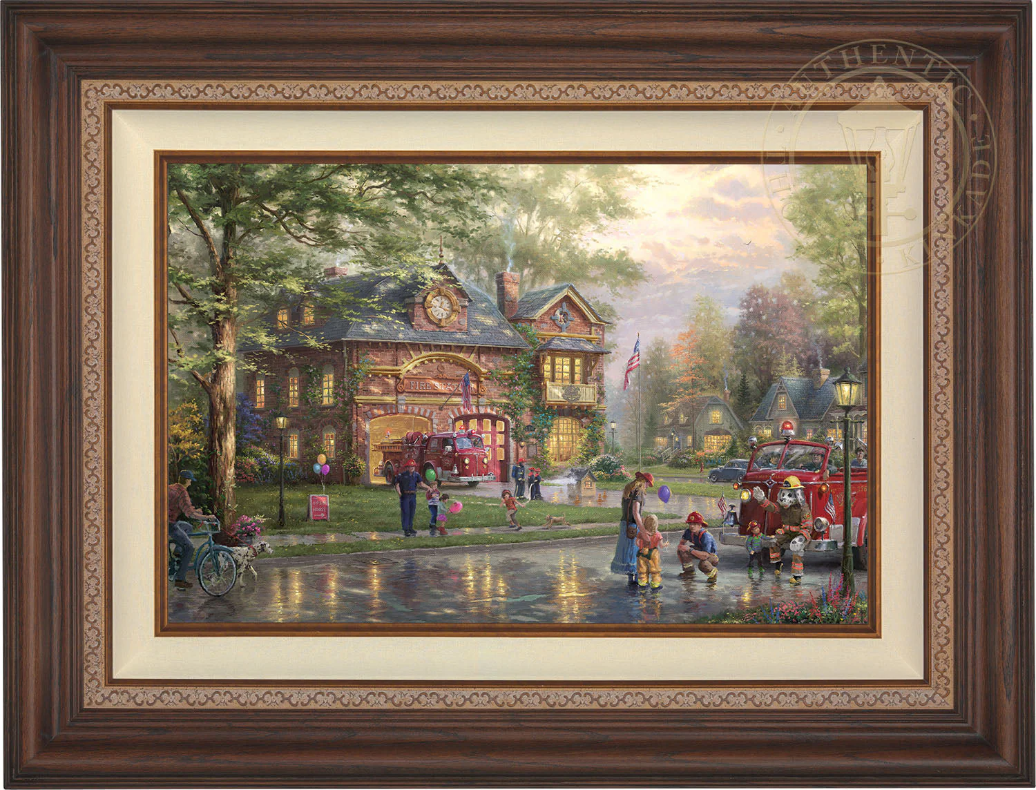 Hometown Firehouse - Limited Edition Canvas - Image 10