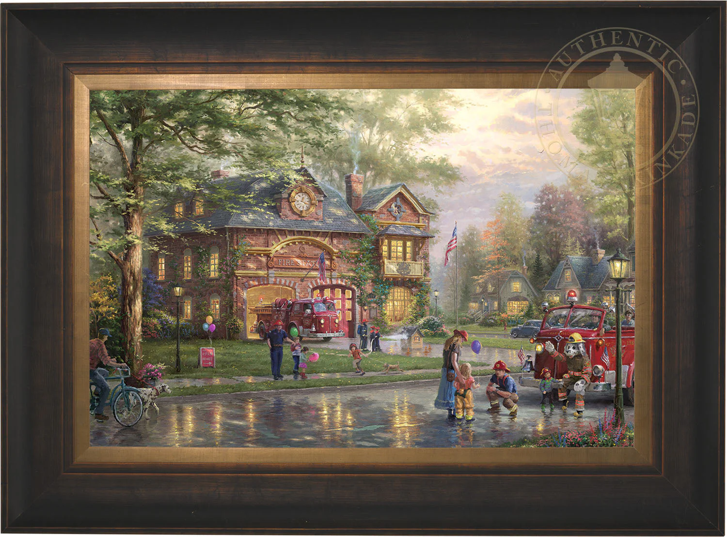 Hometown Firehouse - Limited Edition Canvas - Image 11
