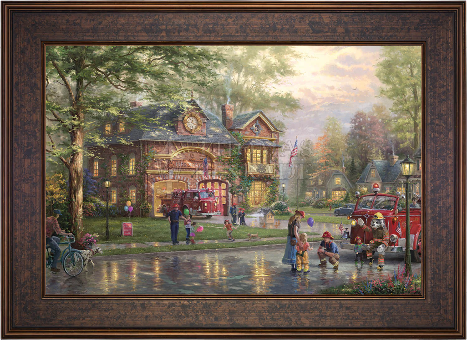 Hometown Firehouse - Limited Edition Canvas - Image 12