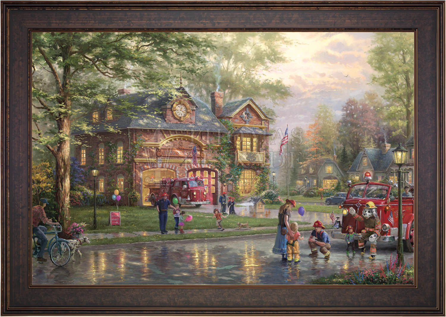 Hometown Firehouse - Limited Edition Canvas - Image 13