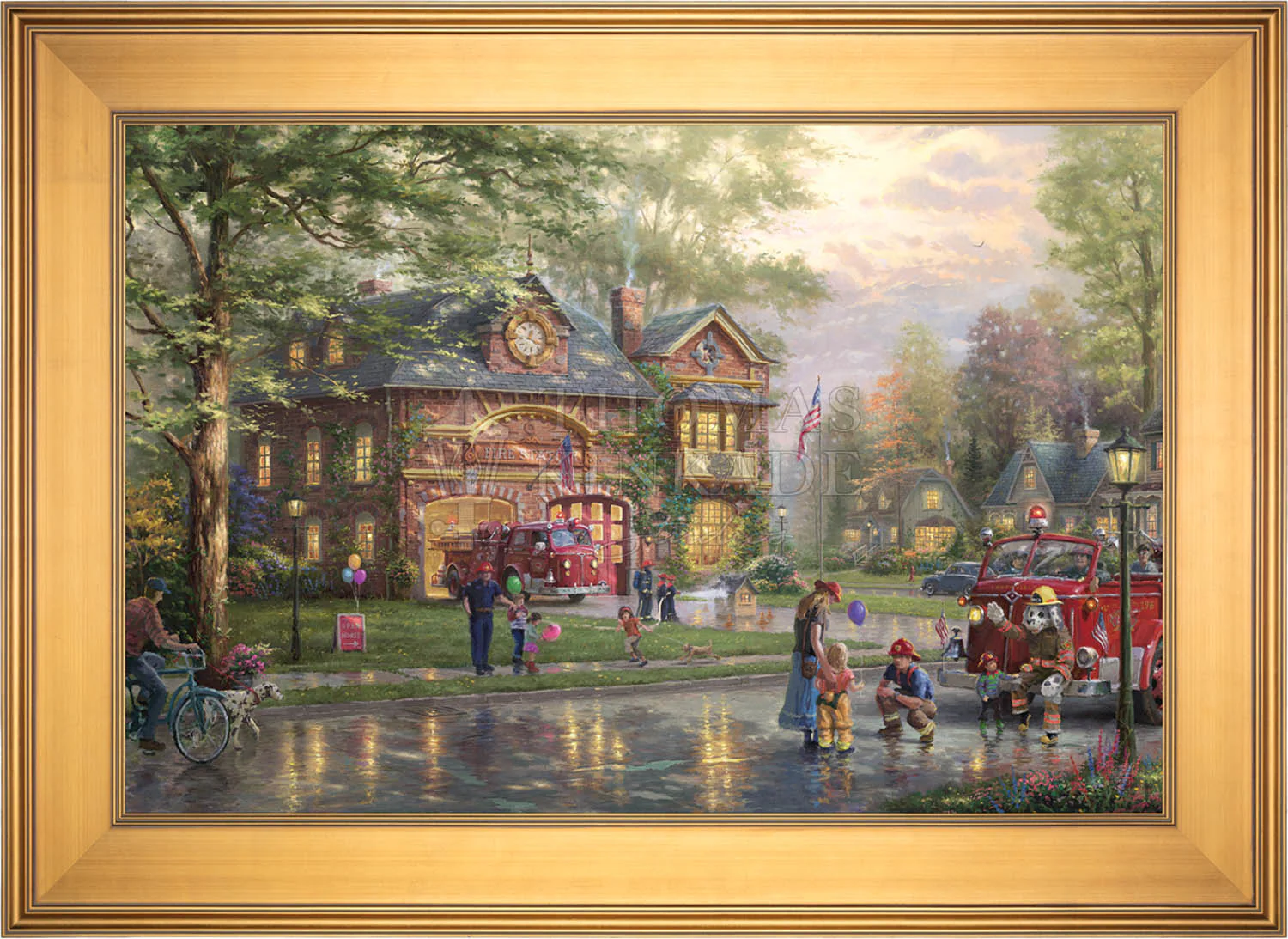 Hometown Firehouse - Limited Edition Canvas - Image 14