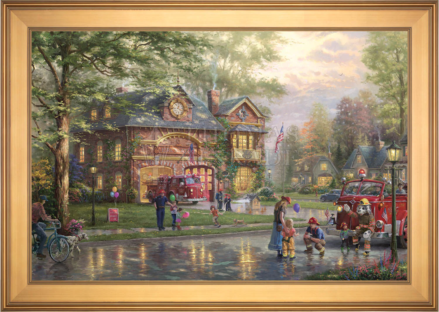 Hometown Firehouse - Limited Edition Canvas - Image 15