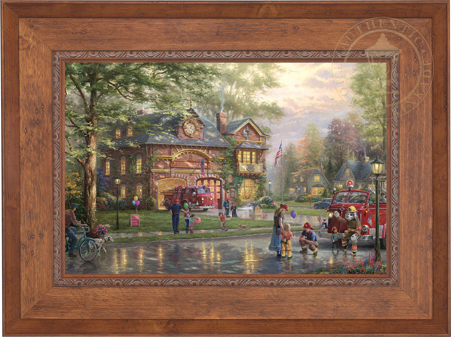 Hometown Firehouse - Limited Edition Canvas - Image 16