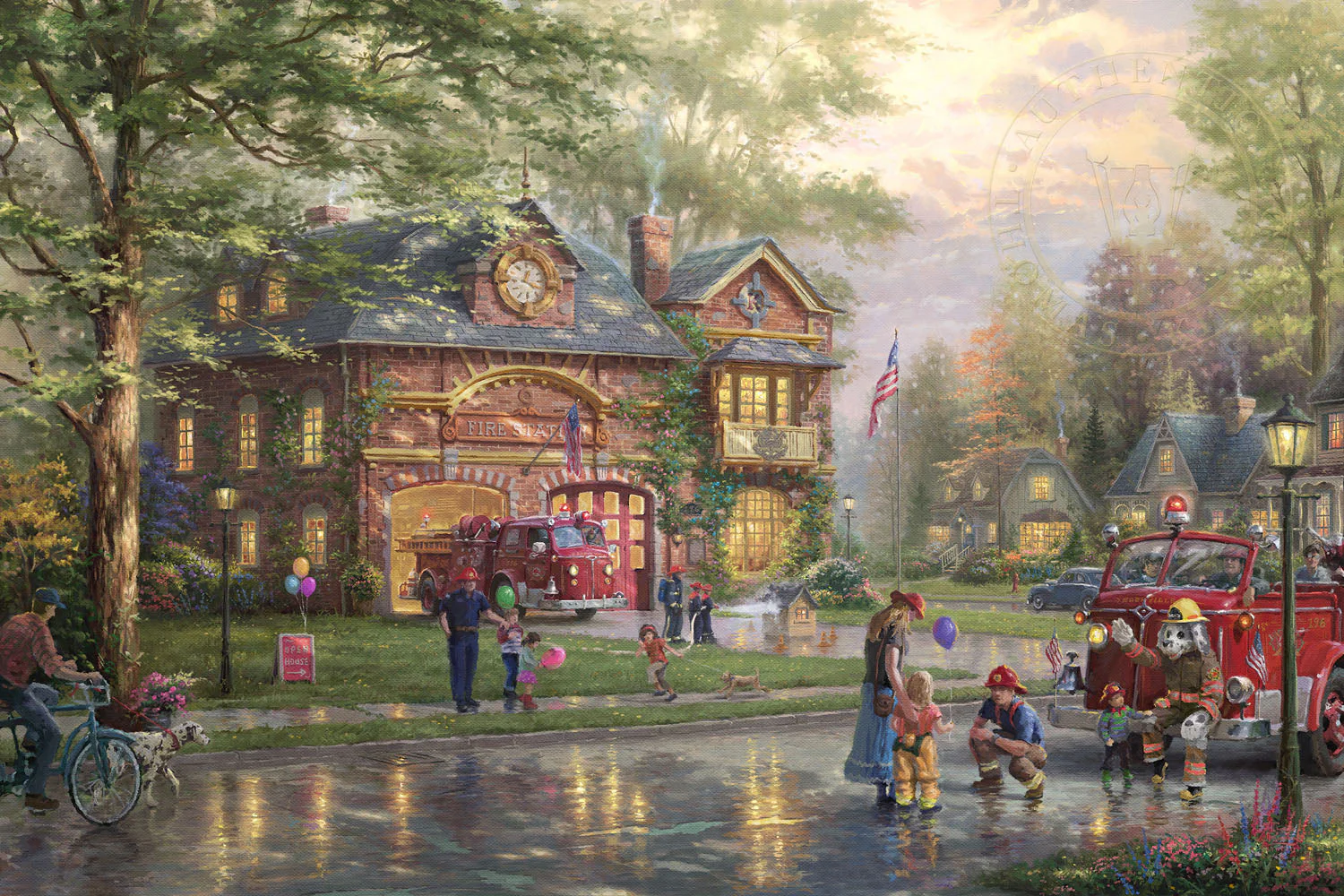 Hometown Firehouse - Limited Edition Canvas - Image 17