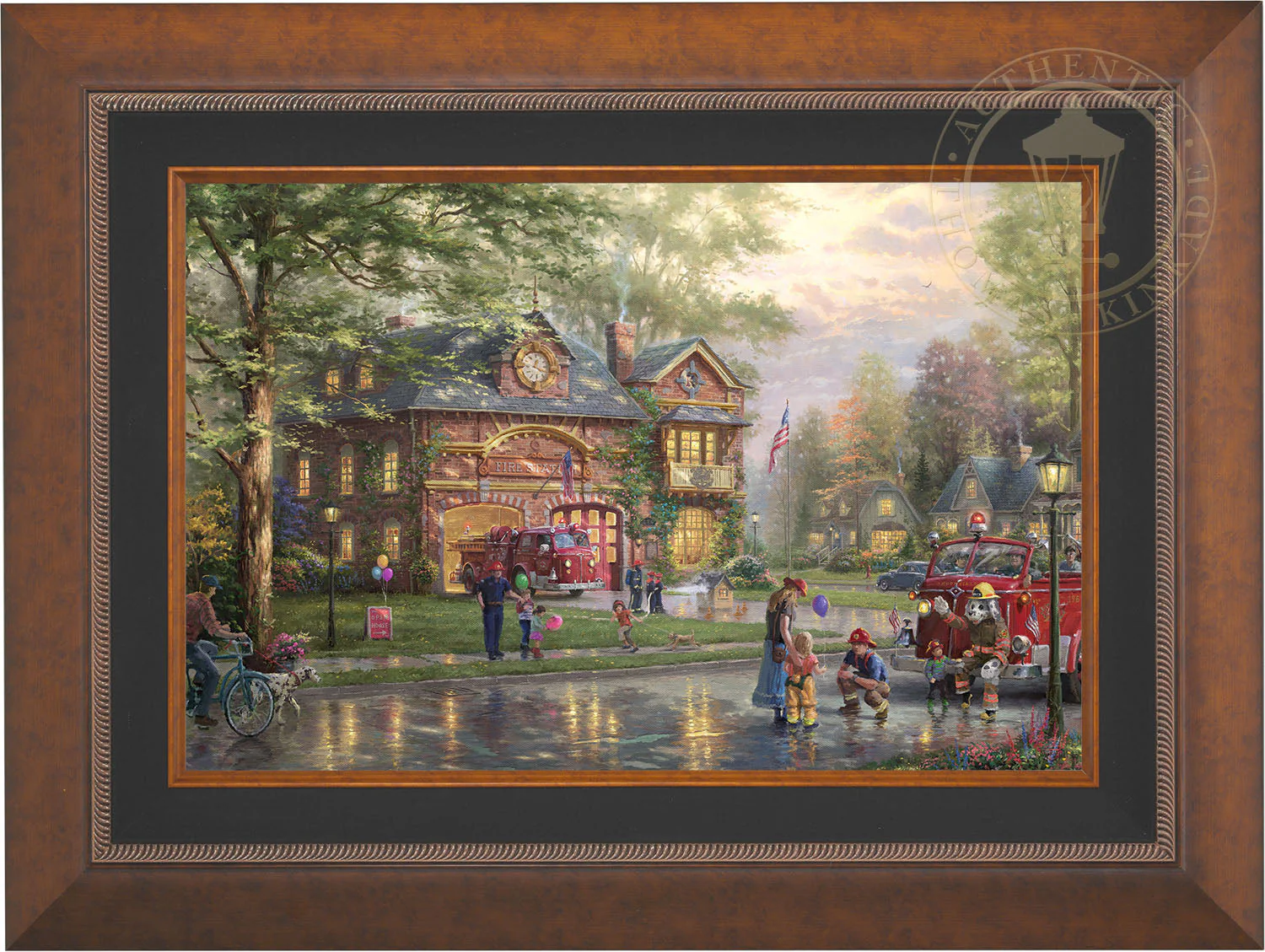 Hometown Firehouse - Limited Edition Canvas - Image 3