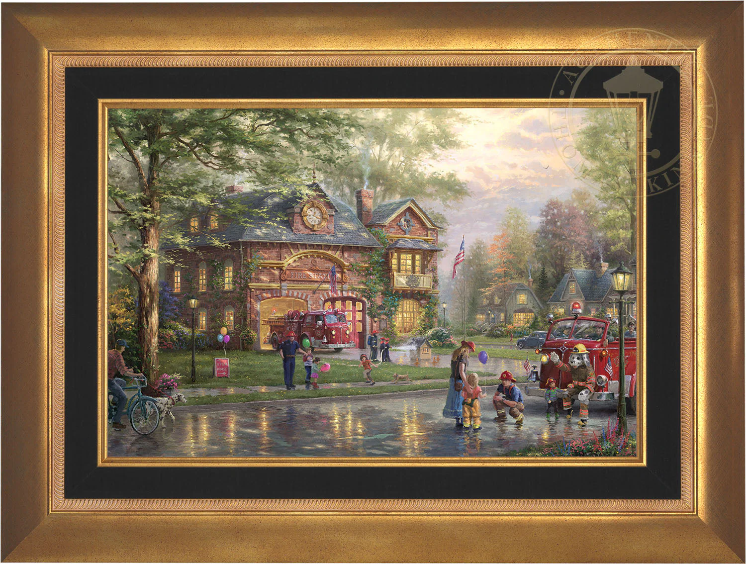 Hometown Firehouse - Limited Edition Canvas - Image 4