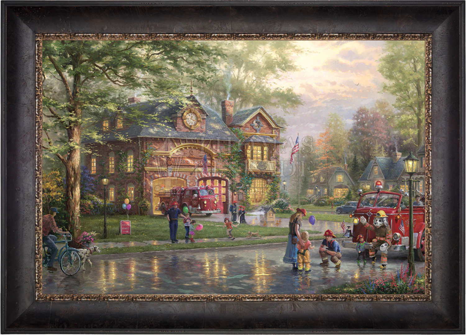 Hometown Firehouse - Limited Edition Canvas - Image 5