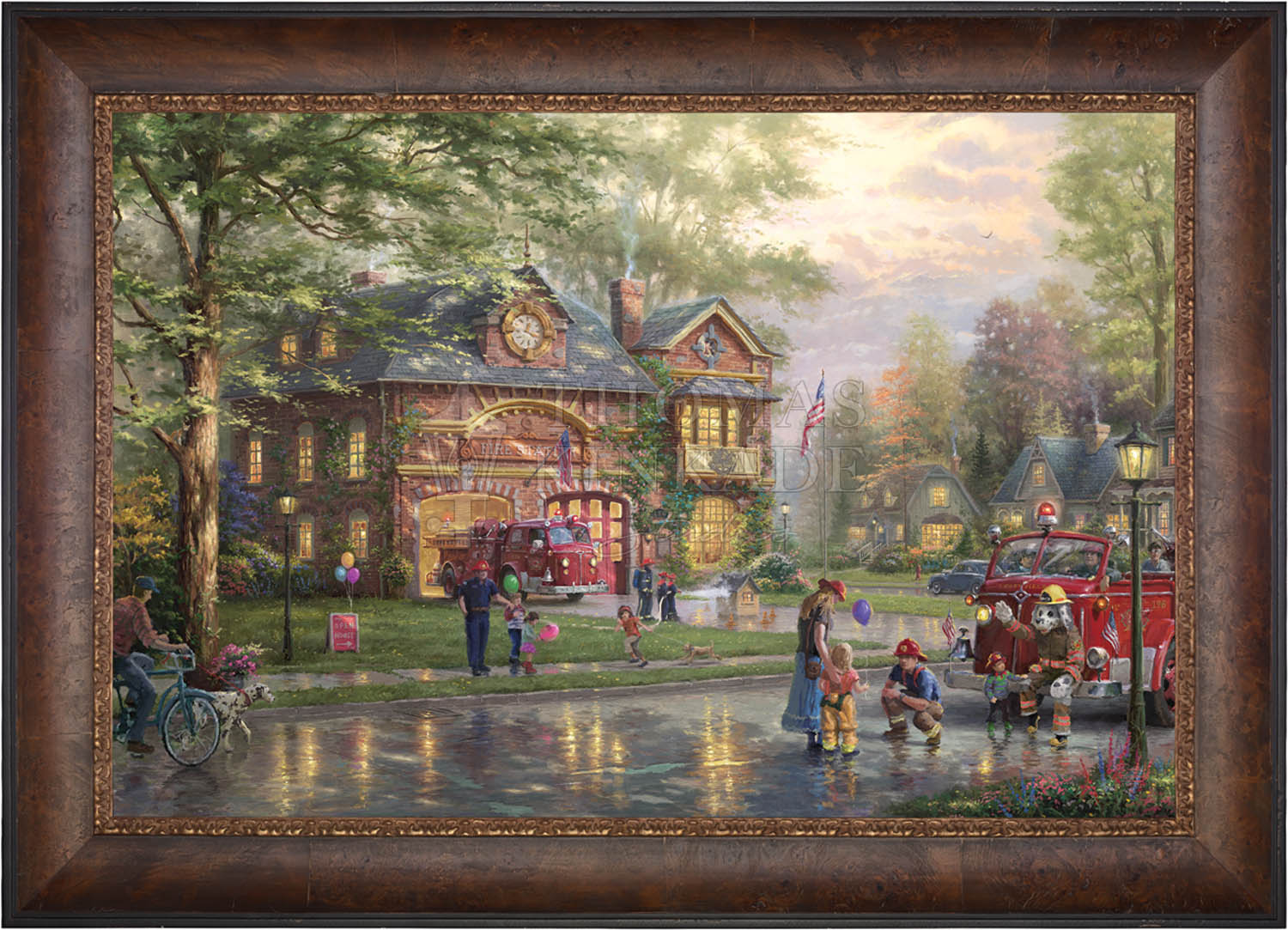 Hometown Firehouse - Limited Edition Canvas - Image 6