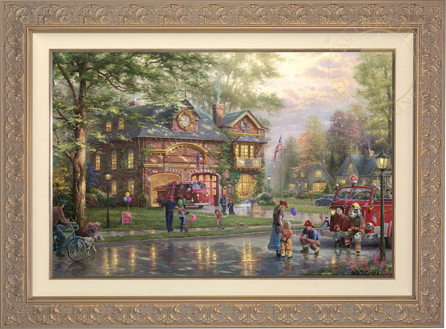 Hometown Firehouse - Limited Edition Canvas - Image 7