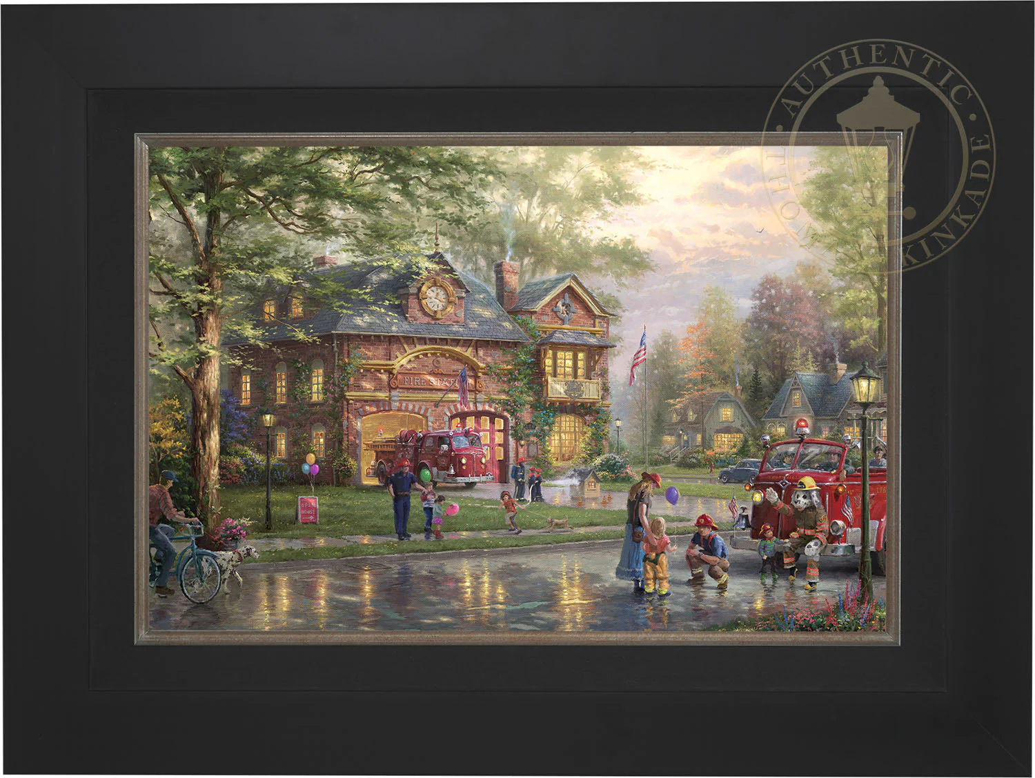 Hometown Firehouse - Limited Edition Canvas - Image 8