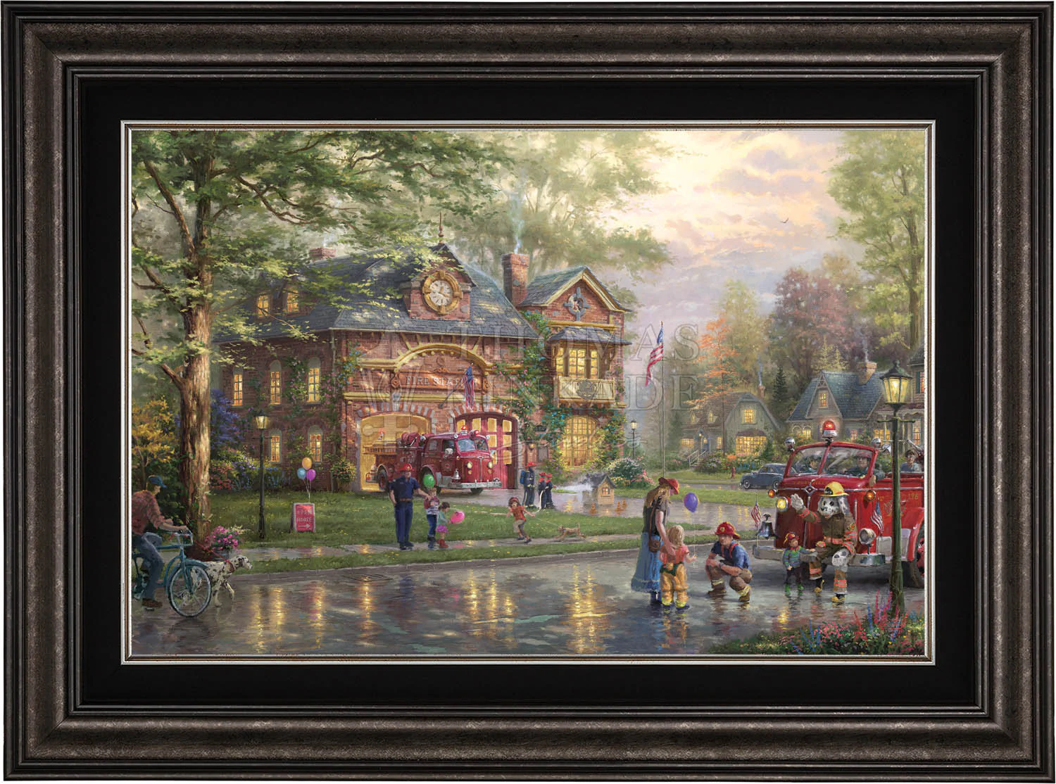 Hometown Firehouse - Limited Edition Canvas - Image 9