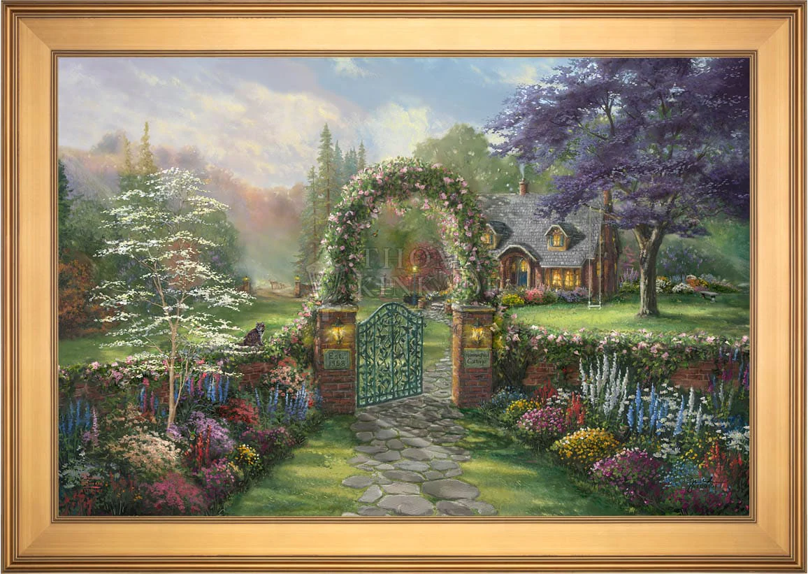 Hummingbird Cottage - Limited Edition Canvas - Image 15
