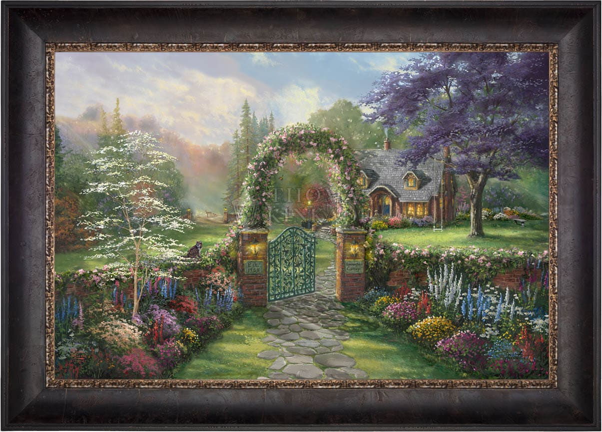 Hummingbird Cottage - Limited Edition Canvas - Image 5