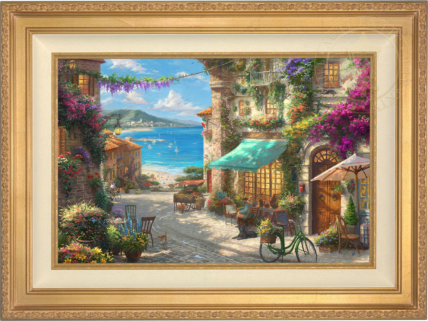 Italian Café - Limited Edition Canvas - Image 2