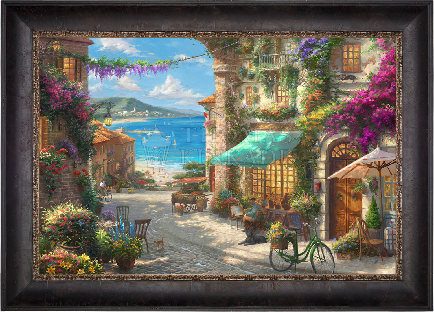 Italian Café - Limited Edition Canvas - Image 5