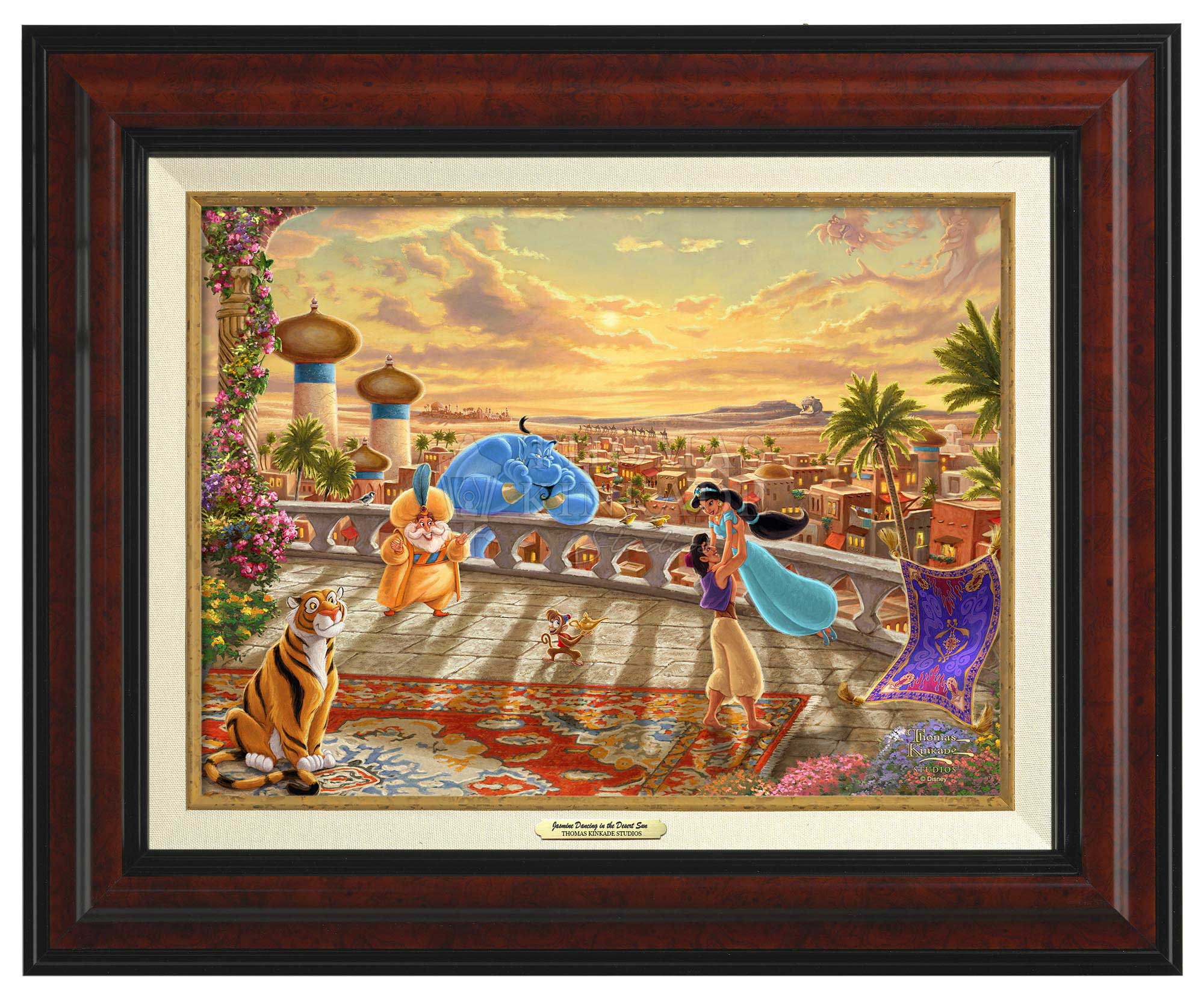 Disney Jasmine Dancing in the Desert Sunset - Canvas Classics - Image 4