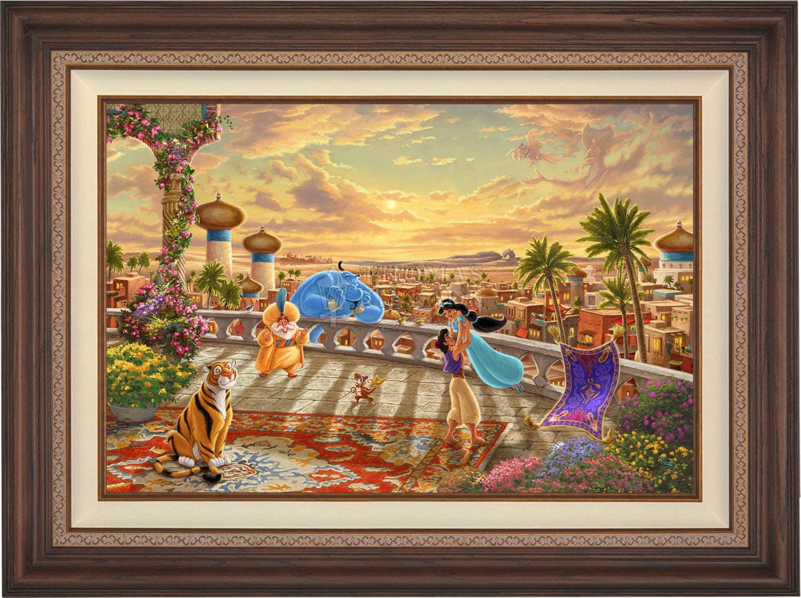 Disney Jasmine Dancing in the Desert Sunset - Jewel Edition Art - Image 11