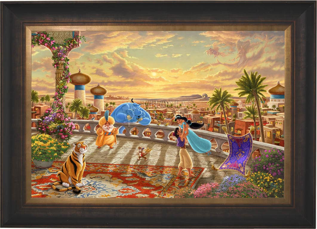 Disney Jasmine Dancing in the Desert Sunset - Jewel Edition Art - Image 12