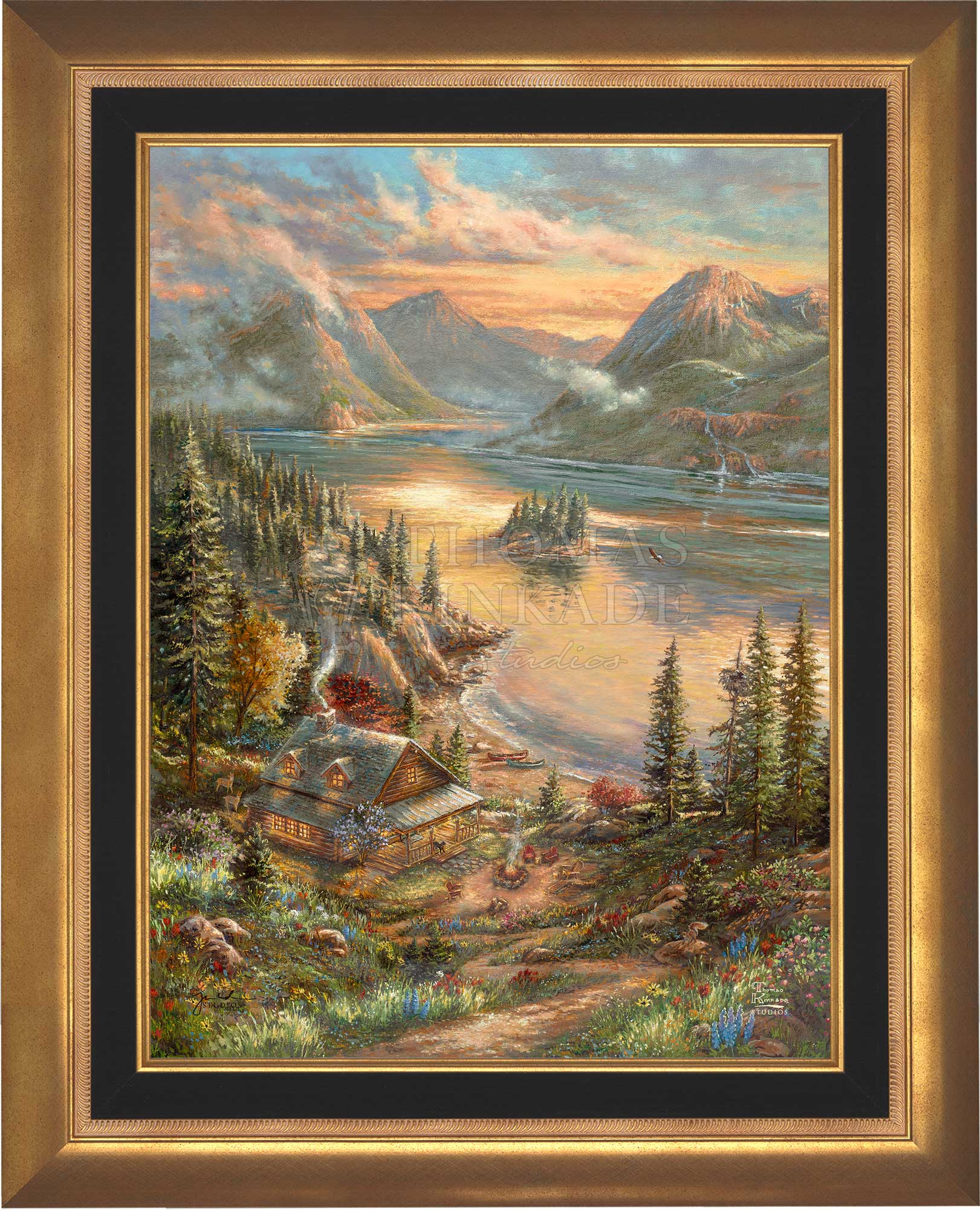 Lakeside Splendor - Limited Edition Canvas - Image 4