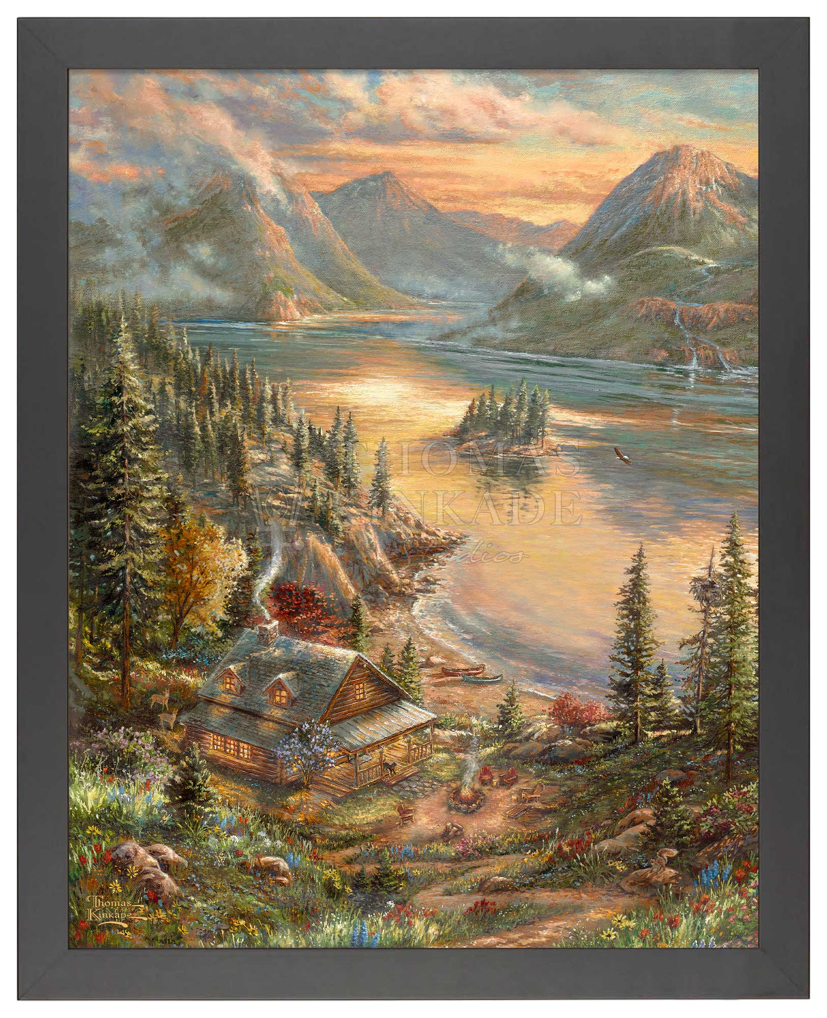 Lakeside Splendor - Art Prints