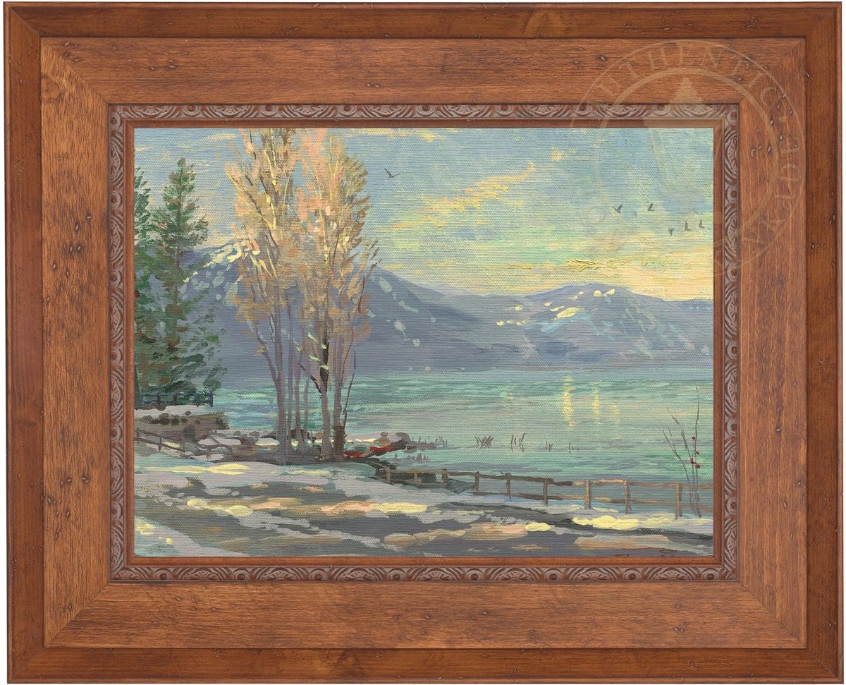 Lake Tahoe Shoreline, Winter - Limited Edition Canvas - Image 16