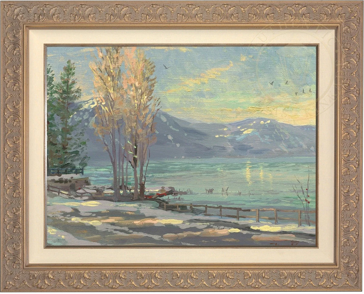 Lake Tahoe Shoreline, Winter - Limited Edition Canvas - Image 7