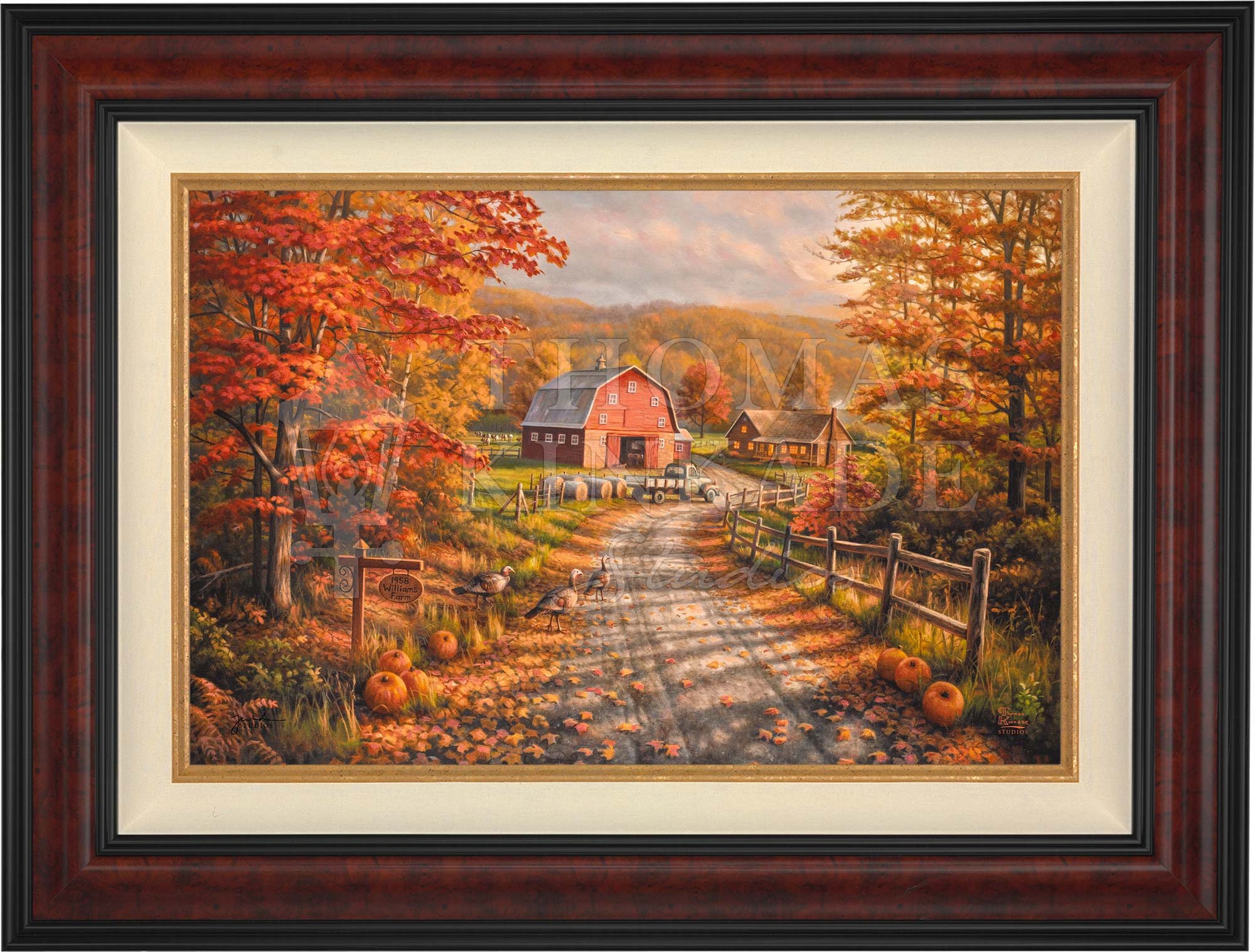 Late Afternoon on the Farm - Limited Edition Canvas