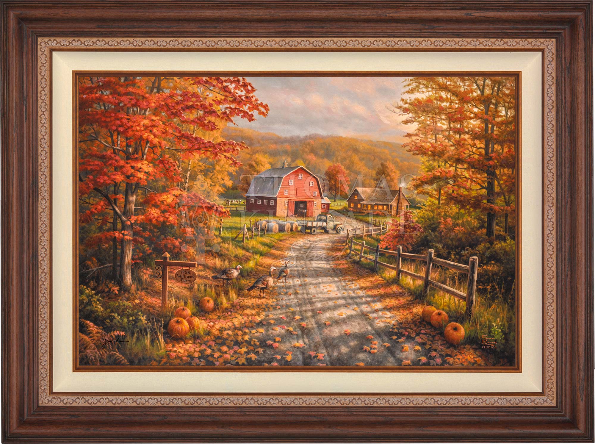 Late Afternoon on the Farm - Limited Edition Canvas - Image 10