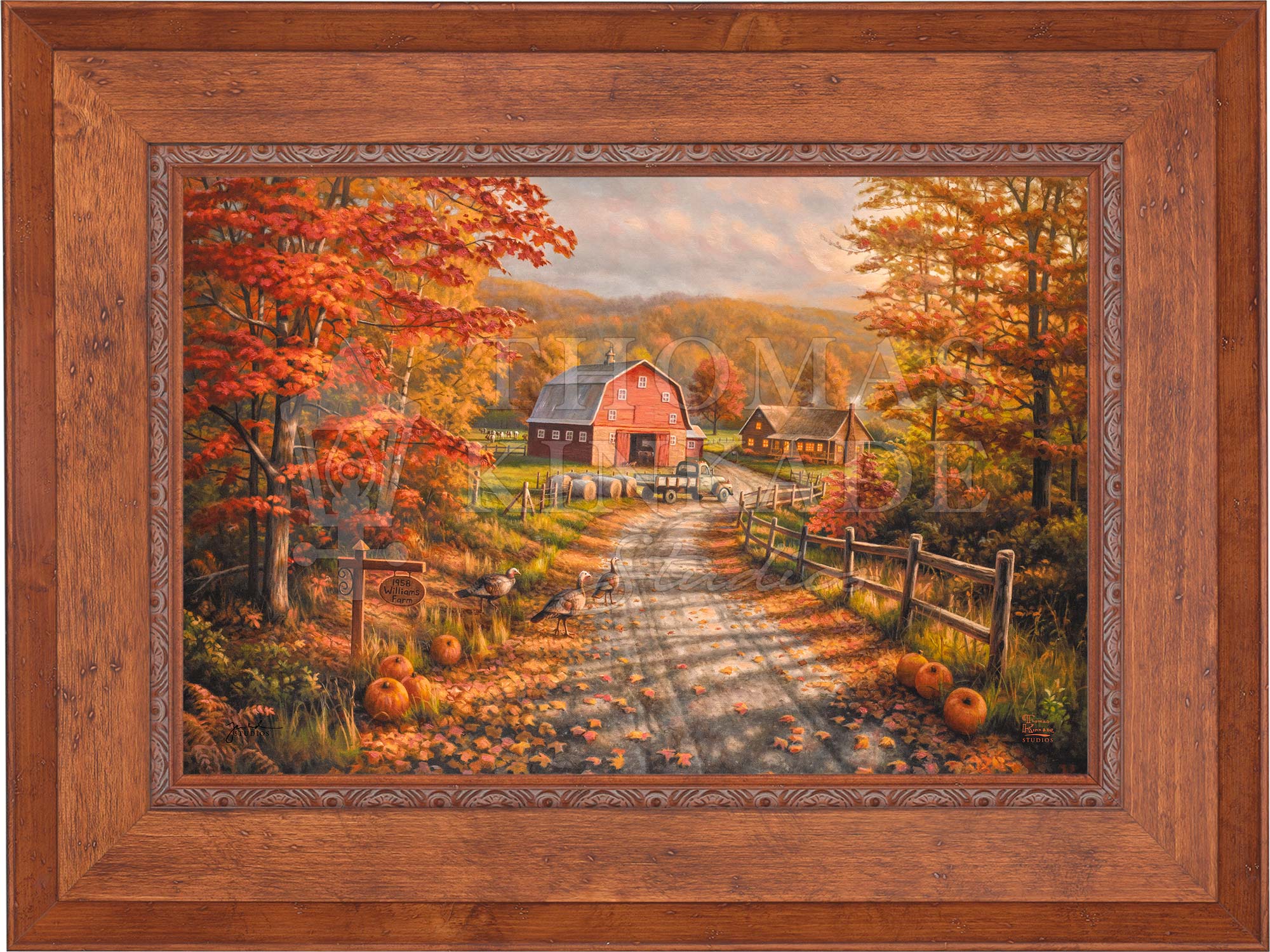 Late Afternoon on the Farm - Limited Edition Canvas - Image 16