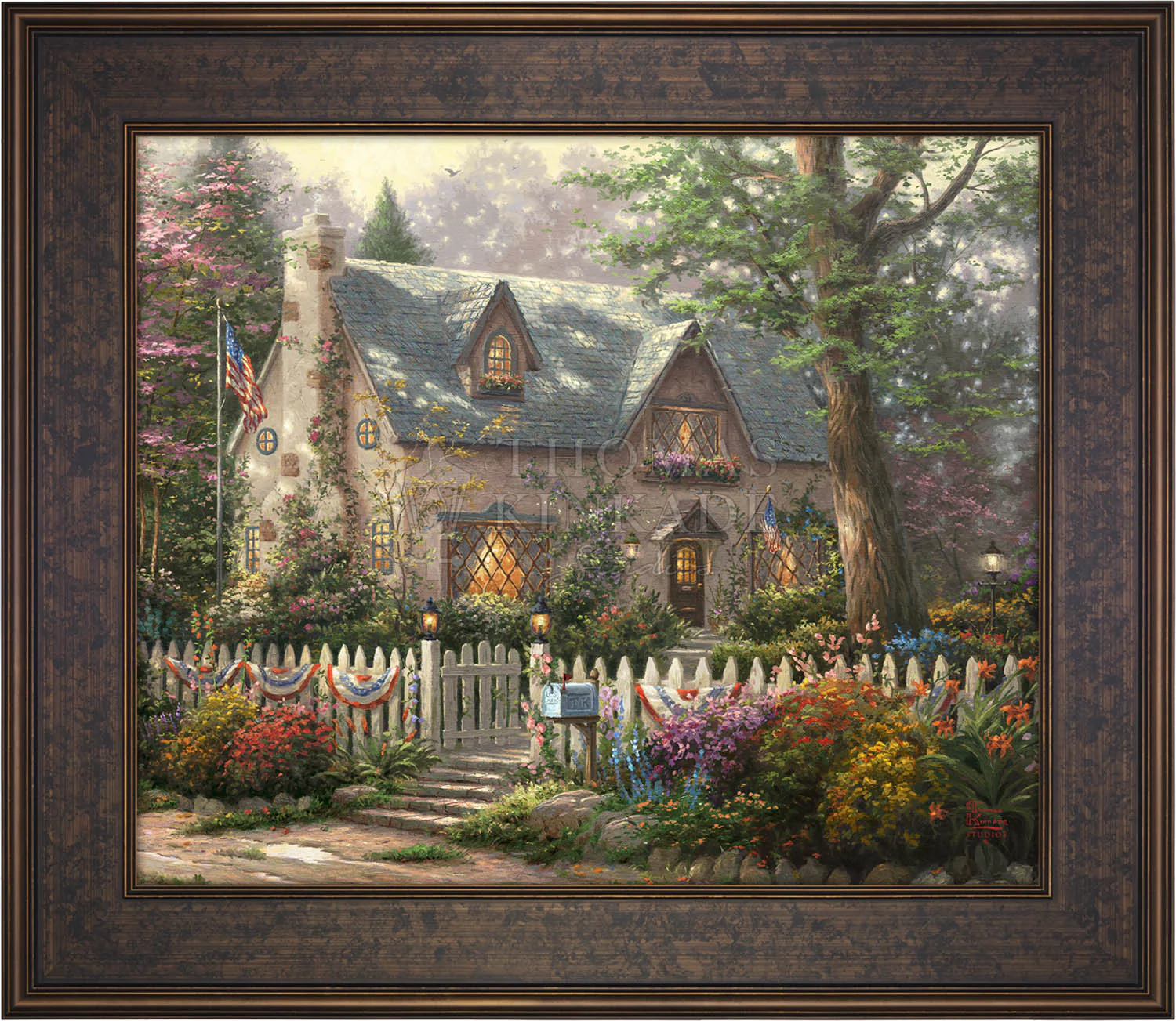 Liberty Lane Cottage - Limited Edition Canvas - Image 12