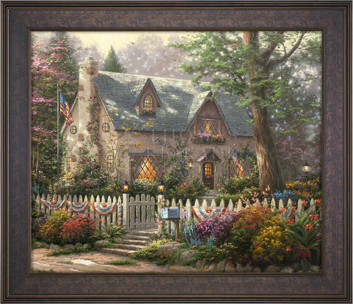 Liberty Lane Cottage - Limited Edition Canvas - Image 13