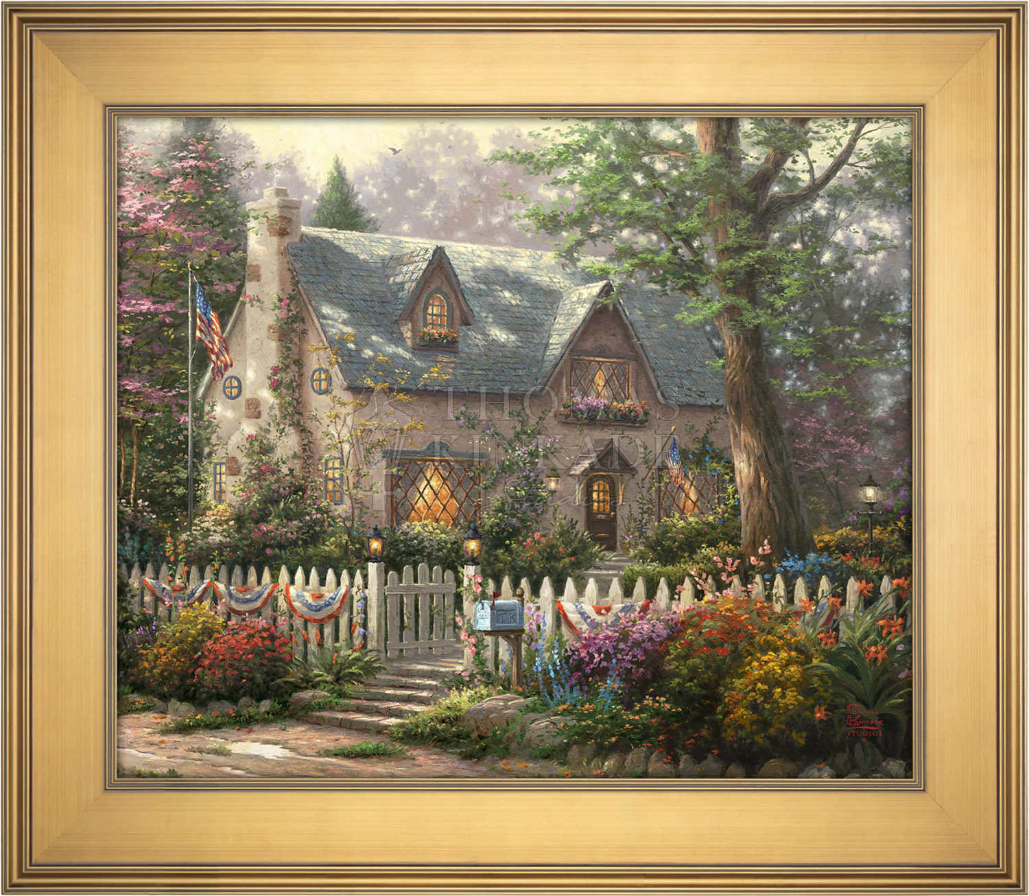 Liberty Lane Cottage - Limited Edition Canvas - Image 14