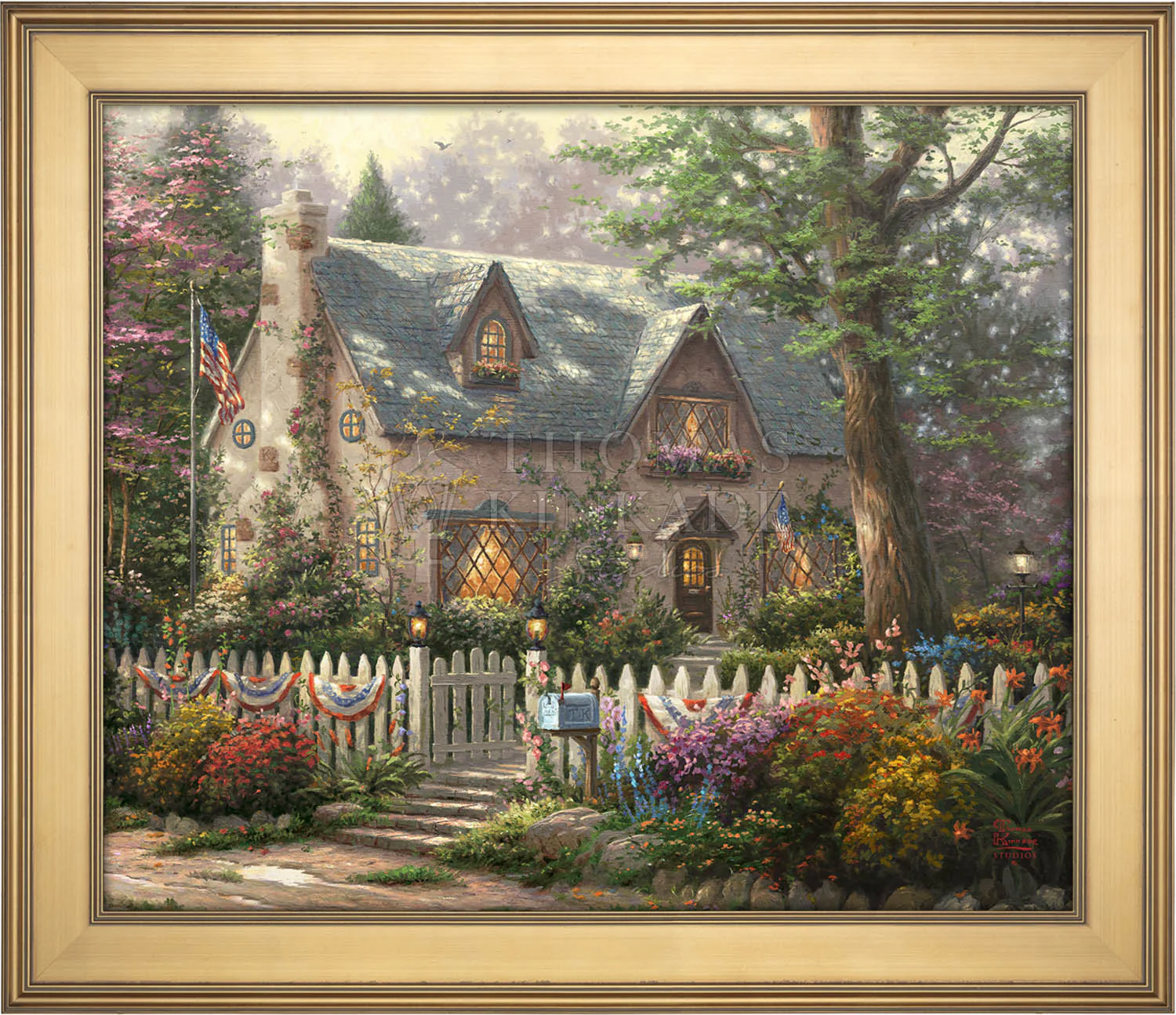 Liberty Lane Cottage - Limited Edition Canvas - Image 15