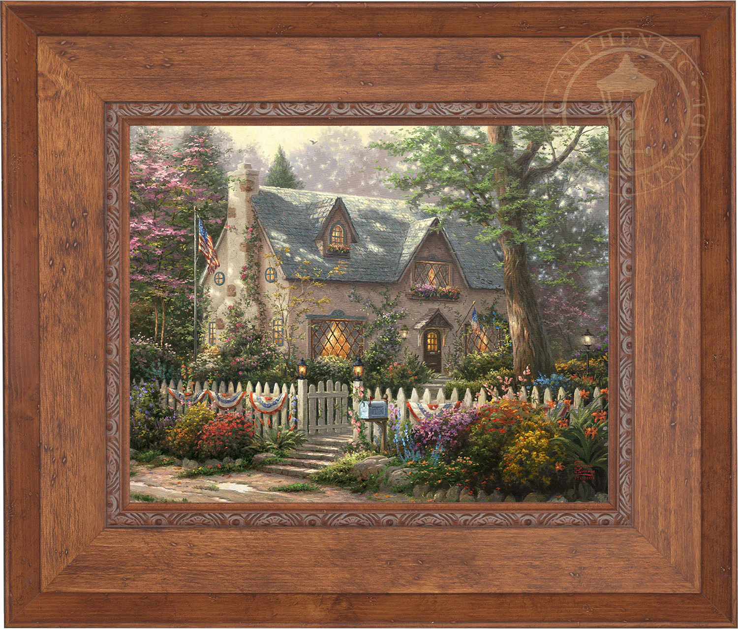 Liberty Lane Cottage - Limited Edition Canvas - Image 16