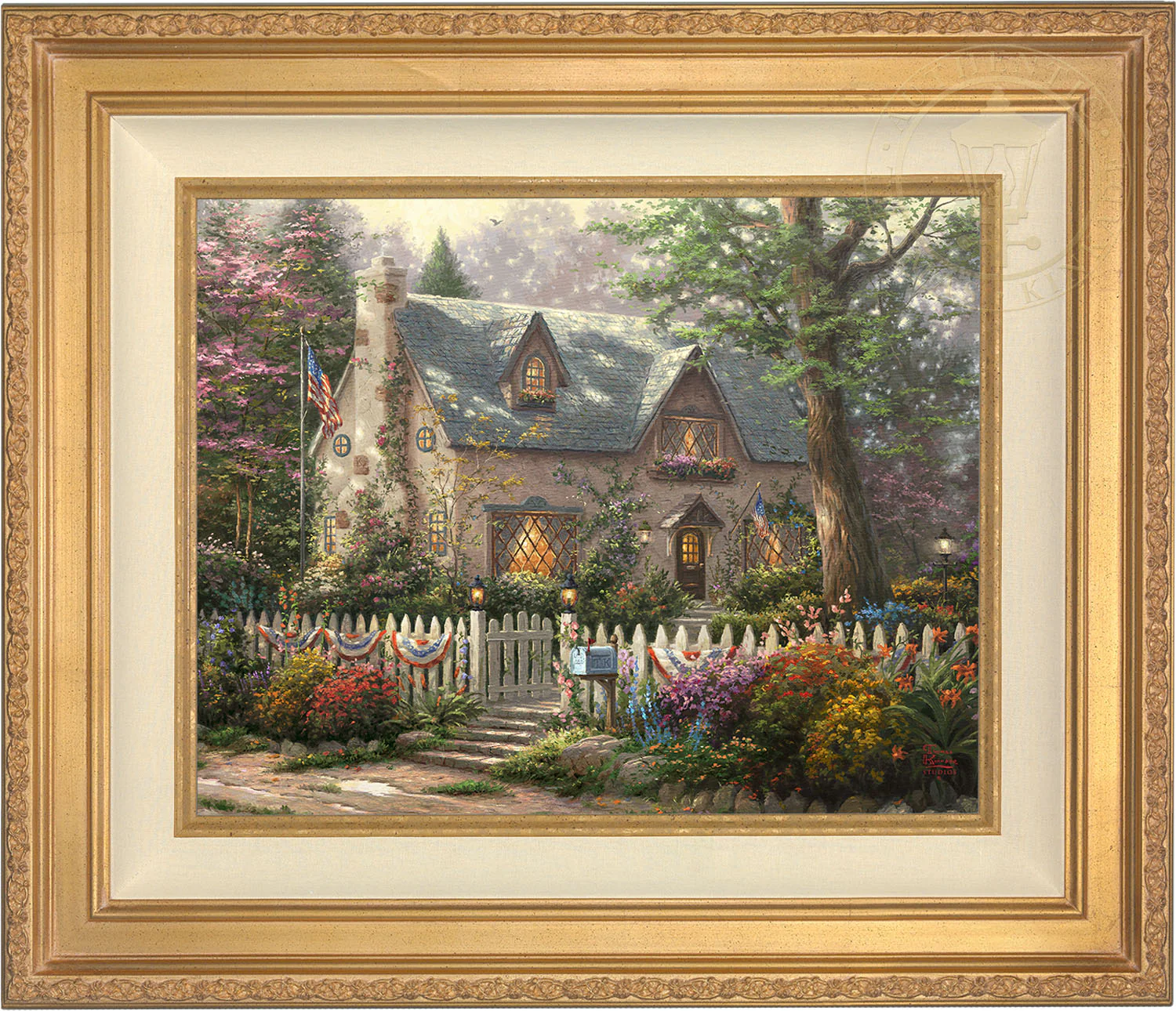 Liberty Lane Cottage - Limited Edition Canvas - Image 2