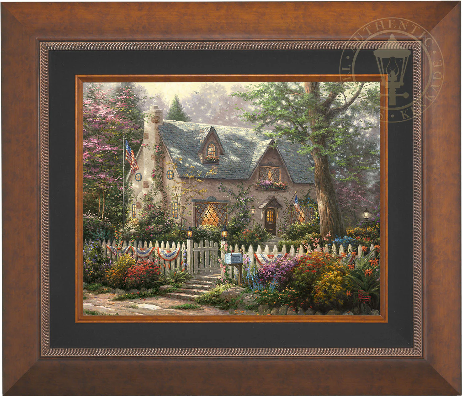 Liberty Lane Cottage - Limited Edition Canvas - Image 3