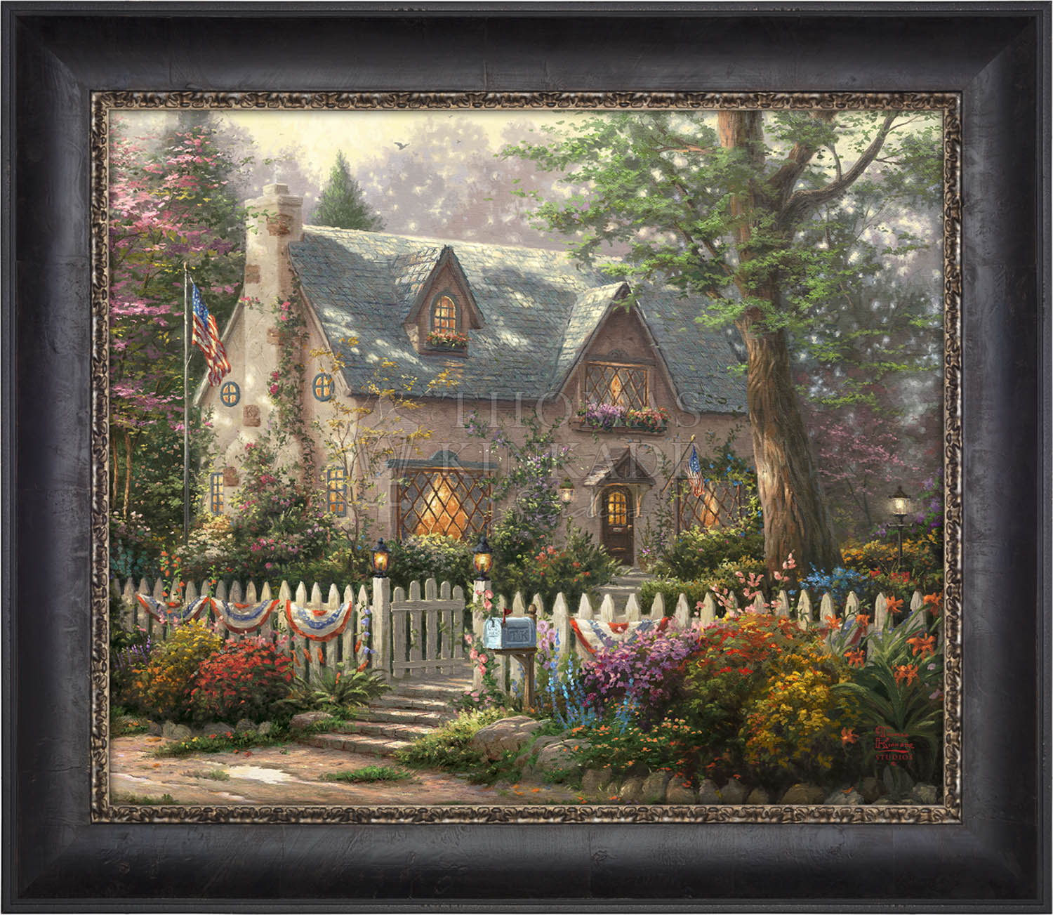 Liberty Lane Cottage - Limited Edition Canvas - Image 5